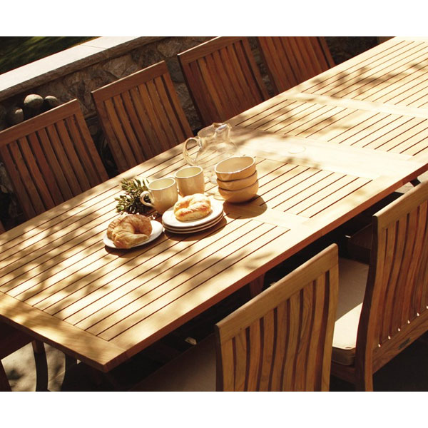 Chelsea Rectangle Extension Table 80-115 in.by Three Birds Casual - Image 2